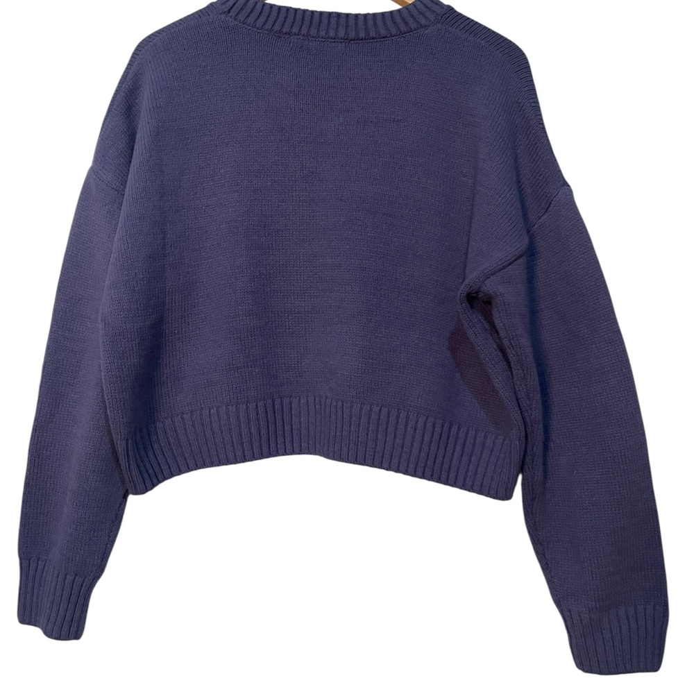 Grayson Threads‎ Women's Teddy Bear Flag Graphic Navy Sweater Xl - Picture 4 of 5